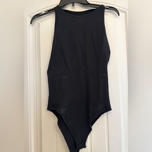 Women's bodysuit, black tank